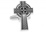 Butoni forma cruce celtica, ambalaj cadou