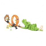 Set Jucarie Interactiva Dinozaur cu Lansator de Masini - , zGreat Escape Adventure,