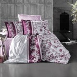 Lenjerie de pat satin clasy king size (mocha v2)
