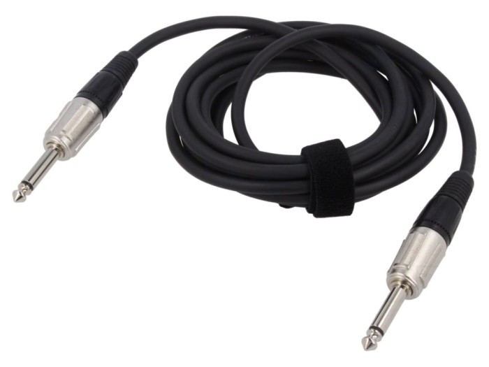 Cablu Jack 6,3mm 3m Negru