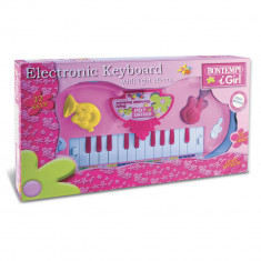 BONTEMPI ORGA ELECTRONICA CU EFECTE LUMINOASE ROZ SuperHeroes ToysZone foto