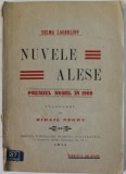 NUVELE ALESE de SELMA LAGERLOFF , 1911