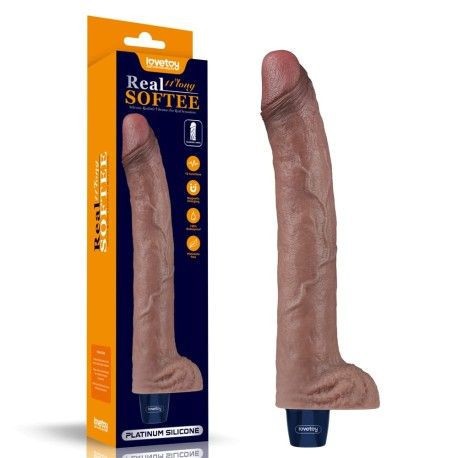 Vibrator clasic din silicon cu 10 moduri de vibratii REAL SOFTEE Rechargeable