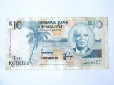 Malawi 10 Kwacha 1992 la jumatate de pret