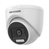 Dual Light - Camera analog 2MP, lentila 2.8mm, IR 20m, WL 20m, TVI/AHD/CVI/CVBS, Mic. - HIKVISION DS-2CE76D0T-LPFS-2.8mm