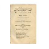 Publicația &bdquo;Convorbiri Literare&rdquo;, anul XXI, nr. 4, 1 iulie 1887, cu &bdquo;Kamadeva&rdquo; de Mihai Eminescu