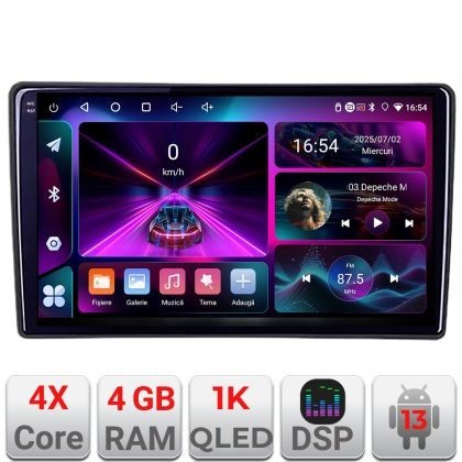 Navigatie Toyota Android radio gps internet 4+64 InCell Display 1K kit-toyota-universal+EDT-E209-RK V1 CarStore Technology