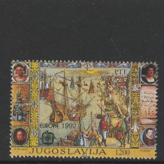 Iugoslavia 1992--Europa CEPT,,MNH,Mi.2536