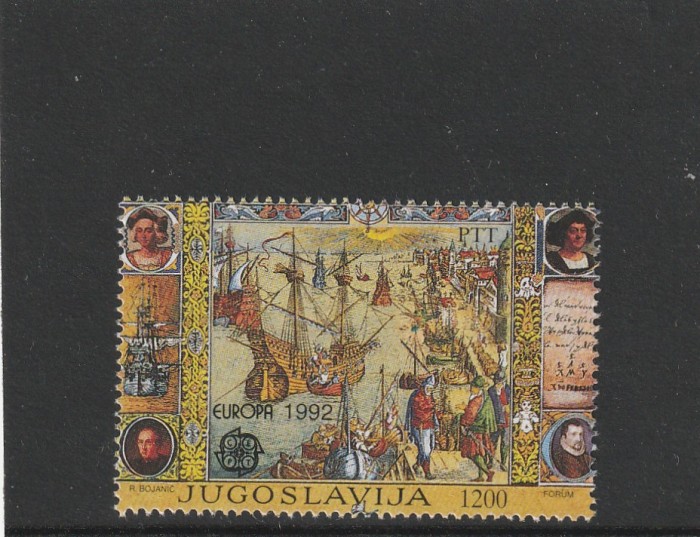 Iugoslavia 1992--Europa CEPT,,MNH,Mi.2536