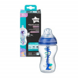 Cumpara ieftin Biberon anticolici +3 luni cu senzor de temperatura, 340 ml, Tommee Tippee