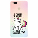 Husa silicon pentru Xiaomi Mi A1, I Smell Rainbow