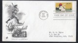 United States 1969 Baseball FDC K.663