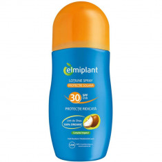 Lotiune Spray Protectie Solara Elmiplant Sun, SPF 30, 200 ml, Lotiune de Corp cu Protectie Solara, Lotiune pentru Protectie Solara Elmiplant, Spray pe foto