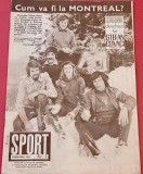 Revista SPORT nr.1/ianuarie 1976