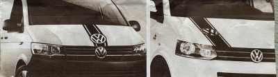 stiker parasolar VOLKSWAGEN negru foto