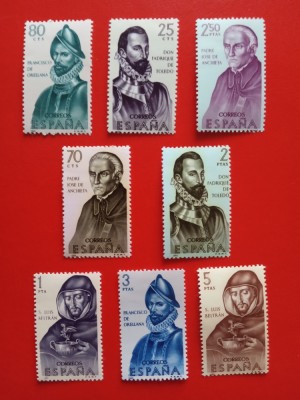 SPANIA, DISCOVERY OF AMERICA - SERIE COMPLETĂ MNH foto