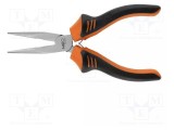 Cleşti drepţi semirotunzi universali alungiţi 160mm NEO TOOLS