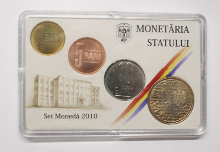 MONETARIA STATULUI - SET MONEDE 2010,2011,2012 .