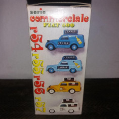 Macheta Fiat 500 Lame Gillette Blu scara 1:43 BRUMM