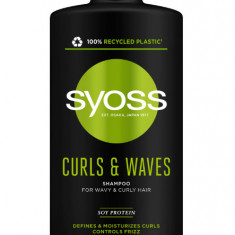 Sampon Syoss Curls&Waves pentru par ondulat, 440 ml