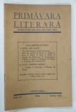 PRIMAVARA LITERARA , REVISTA ELEVILOR DE LA LICEUL GH . LAZAR , SIBIU , NUMAR DUBLU , ANUL IV , APRILIE , 1938 * PREZINTA HALOURI DE APA