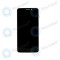 Capacul frontal al modulului de afișare Alcatel One Touch Idol X+lcd+digitizer negru