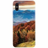 Husa silicon pentru Xiaomi Mi 8 Pro, Autumn Mountain Fall Rusty Forest Colours