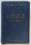 LES GUIDES BLEUS. L'ITALIE EN UN VOLUME 1924