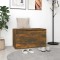 Gossi banca de hol, stejar fumuriu, 80x40x45 cm, lemn prelucrat