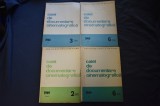 Caiet de documentare cinematografica patru caiete nr. 3 si 6 1968, 2 si 6 1969
