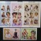R.DU TCHAD-PRINCESSE DIANA -1997-3 M/SH.+2 S/SH.-NEOBLITERAT-DANTELAT-MNH** - EP 222