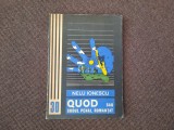 NELU IONESCU - QUOD SAU CODUL PENAL ROMANTAT RF1/1