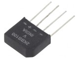 Punte Redresoare Monofazată 1kV 1.9A 50A