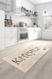 Cumpara ieftin Covor de bucatarie Chef, Lavabil, Antiderapant, Crem (diverse dimensiuni)