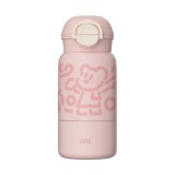 Termos din Otel Inoxidabil pentru copii, 520ml - Techsuit (THM8) - Pink