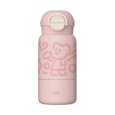 Termos din Otel Inoxidabil pentru copii, 520ml - Techsuit (THM8) - Pink foto
