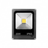 Mini proiector led, SMD, COB, 220V, 20W, Negru