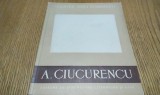 ALEXANDRU CIUCURENCU - Ionel Jianu (autograf) - 1958, 35 p.+ reproduceri