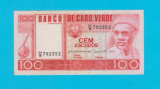 Insula Capului Verde 100 Escudos 1977 &#039;Pico do Fogo&#039; UNC serie: H/8 792352