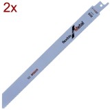 Bosch Set 2 panze S 1122 EF bimetal, 1.4x207x228mm ProAdvanced PowerfulTools