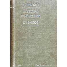 Histoire Contemporaine, 1789 - 1900 - Albert Malet , J20