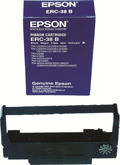 Ribon Original Epson Black, S015374, pentru TMU200, , incl.TV 0.11 RON,