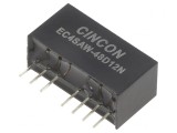 Convertor DC/DC 12V și -12V 5/6W 18-75V