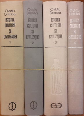 Istoria culturii si civilizatiei 4 volume foto