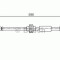 Conducta / cablu frana OPEL MOVANO B bus (2010 - 2016) BOSCH 1 987 481 708