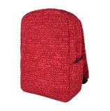 Cumpara ieftin Rucsac monocrom Next Level, 43 x 30 x 13 cm, 3 compartimente, rosu