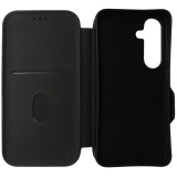 Husa tip carte cu stand Techsuit neagra pentru Samsung Galaxy S24