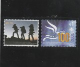 Kosovo 2007 - Europa CEPT, Cercetasi, serie 2 valori dantelate,MNH, Mi.68-69, cota 10