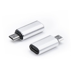 Adaptor Tip C - MicroUSB (Argintiu)