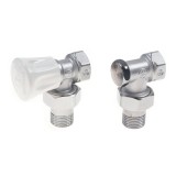 Kit robinet calorifer tur + robinet calorifer retur Giacomini R705KX003, alama, 1/2&quot;
